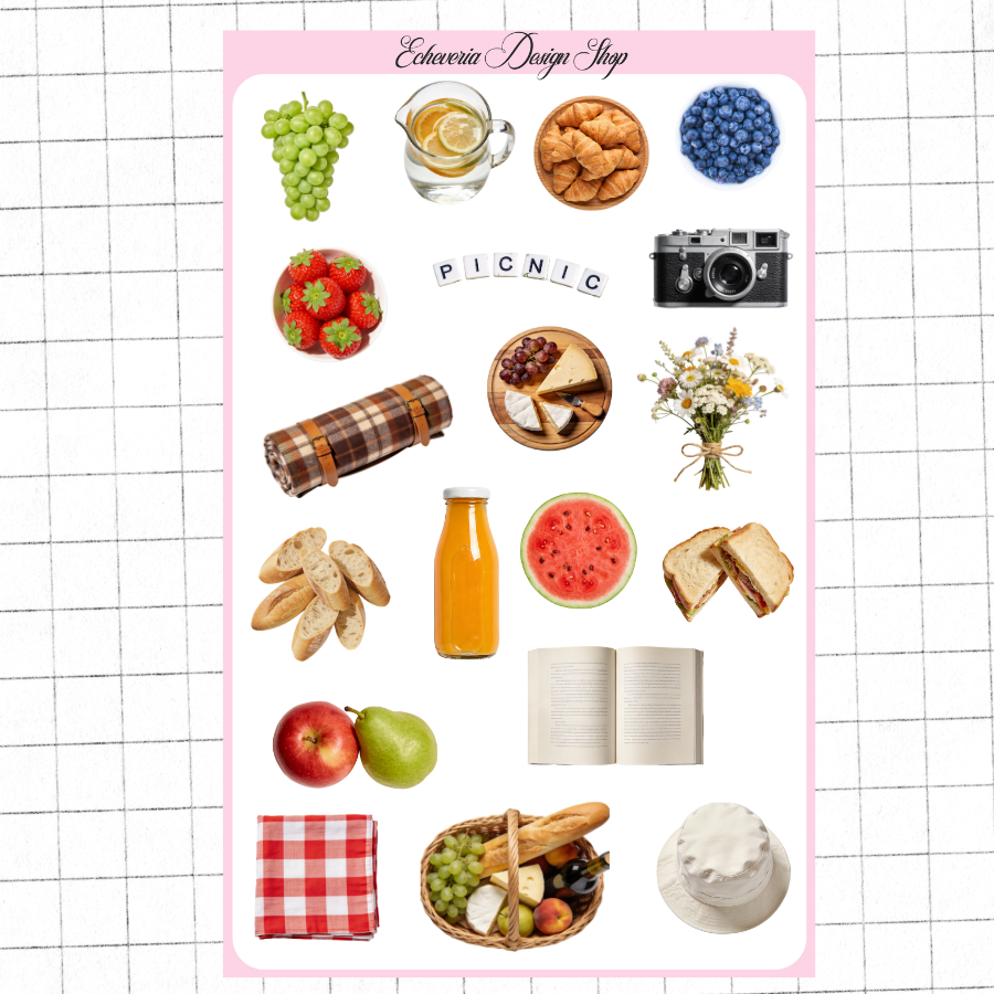 Picnic Sticker Sheet