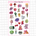 Sparkling Elements Sticker Sheet