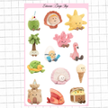 Summer Jelly  Sticker Sheet