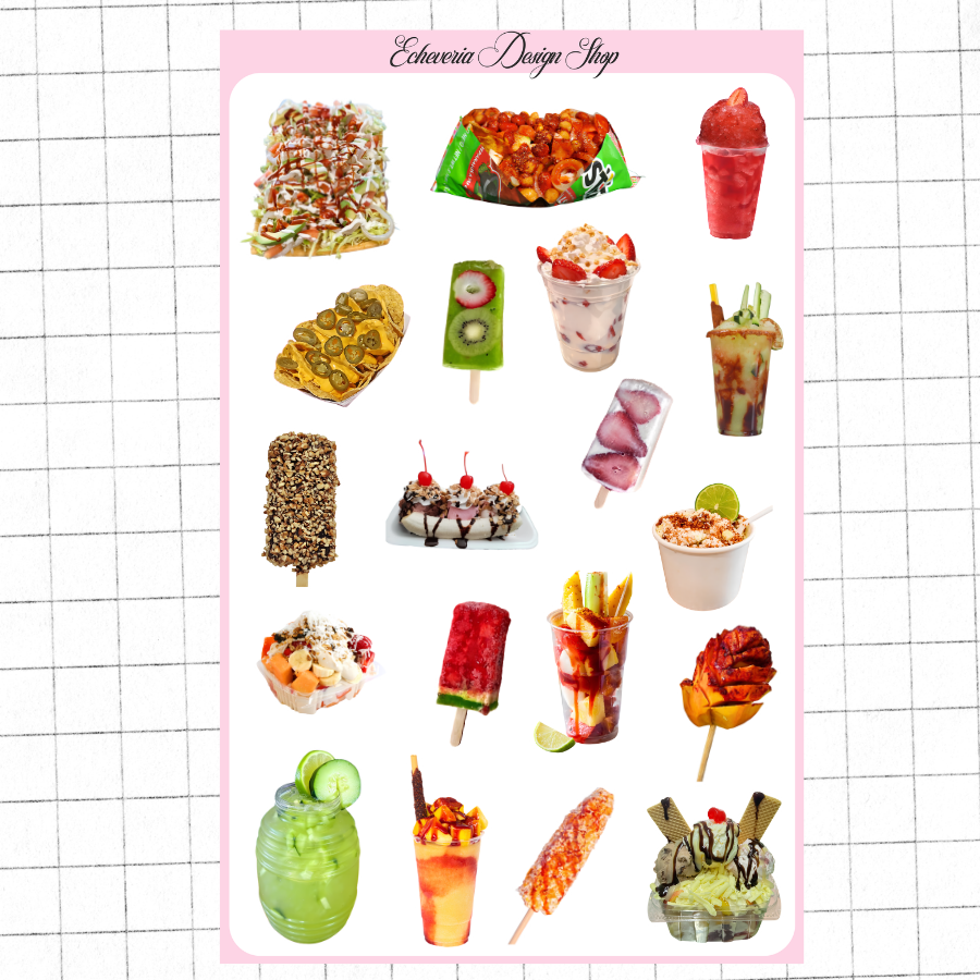 Antojitos  Sticker Sheet