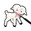 2 headed sticker