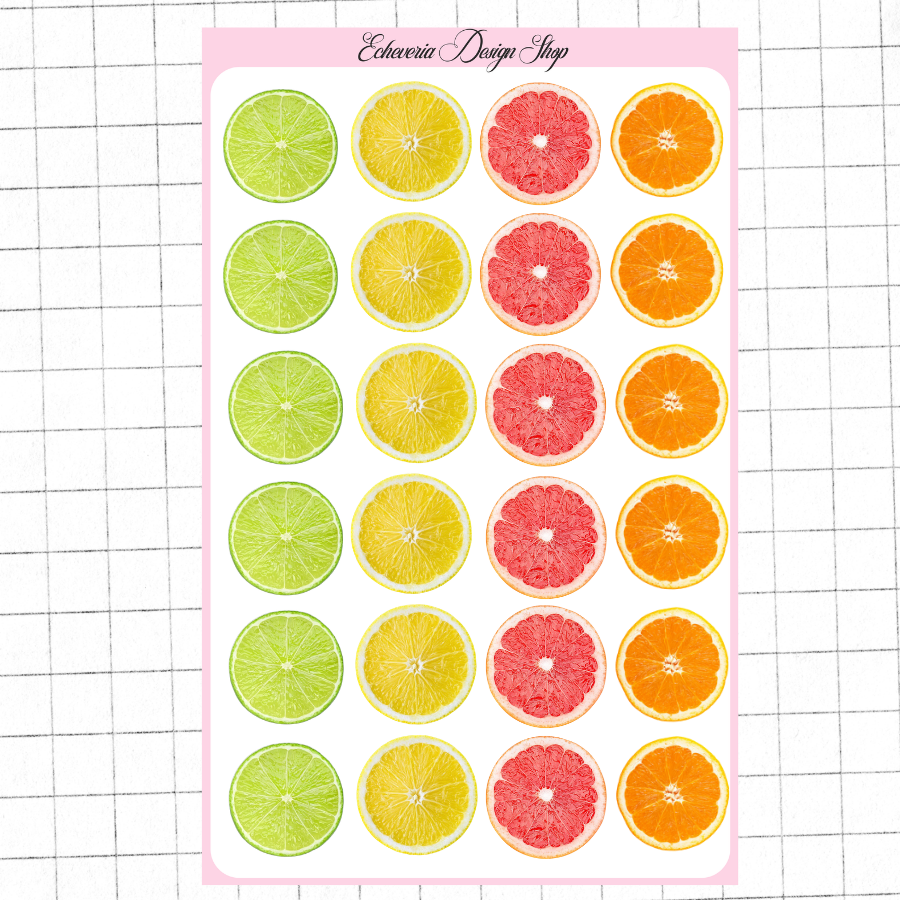 Citrus Sticker Sheet