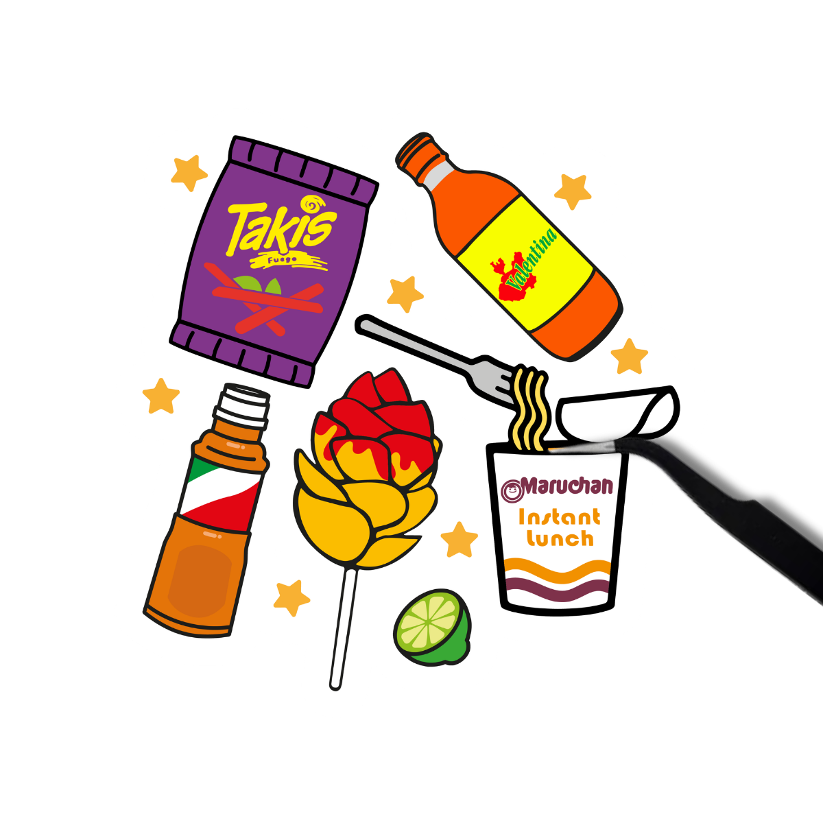 Antojos mexicanos Sticker