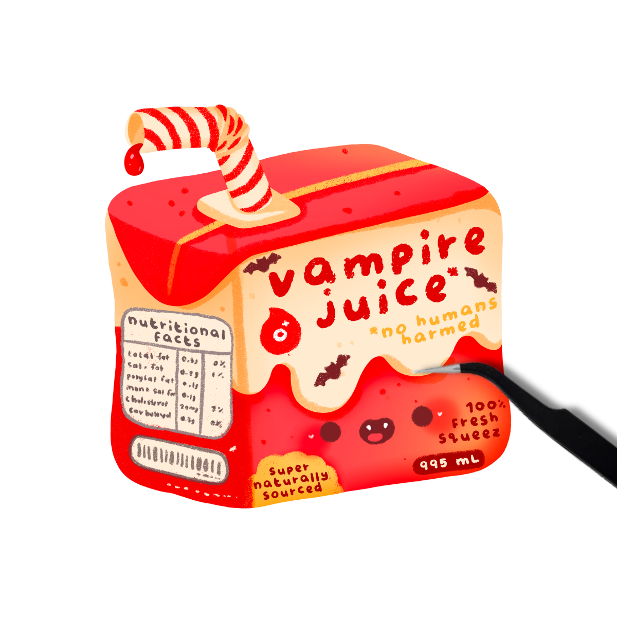Vampire Juice Sticker
