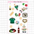 Mexico Soccer Sticker Sheet