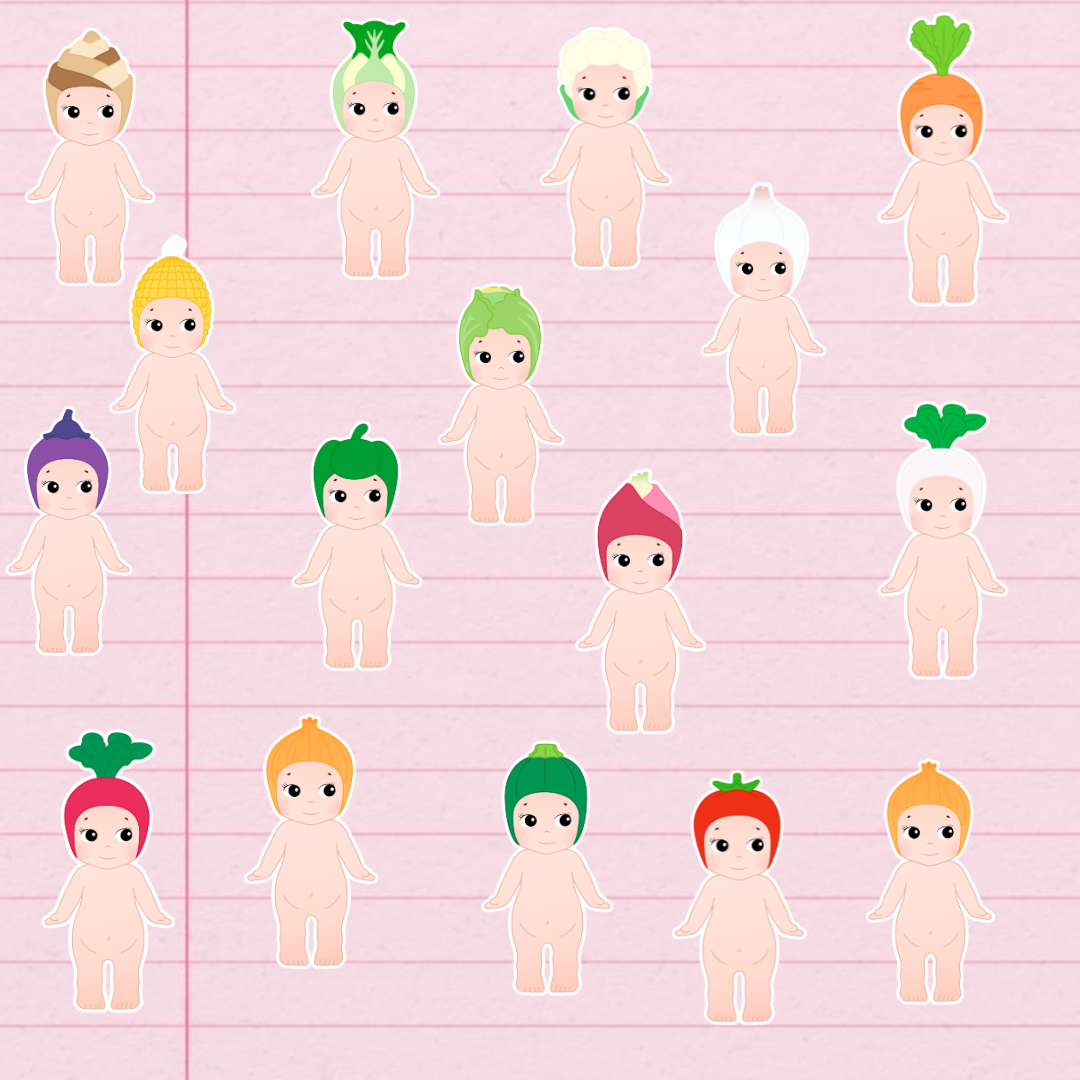 Veggie Sonny Sticker pack