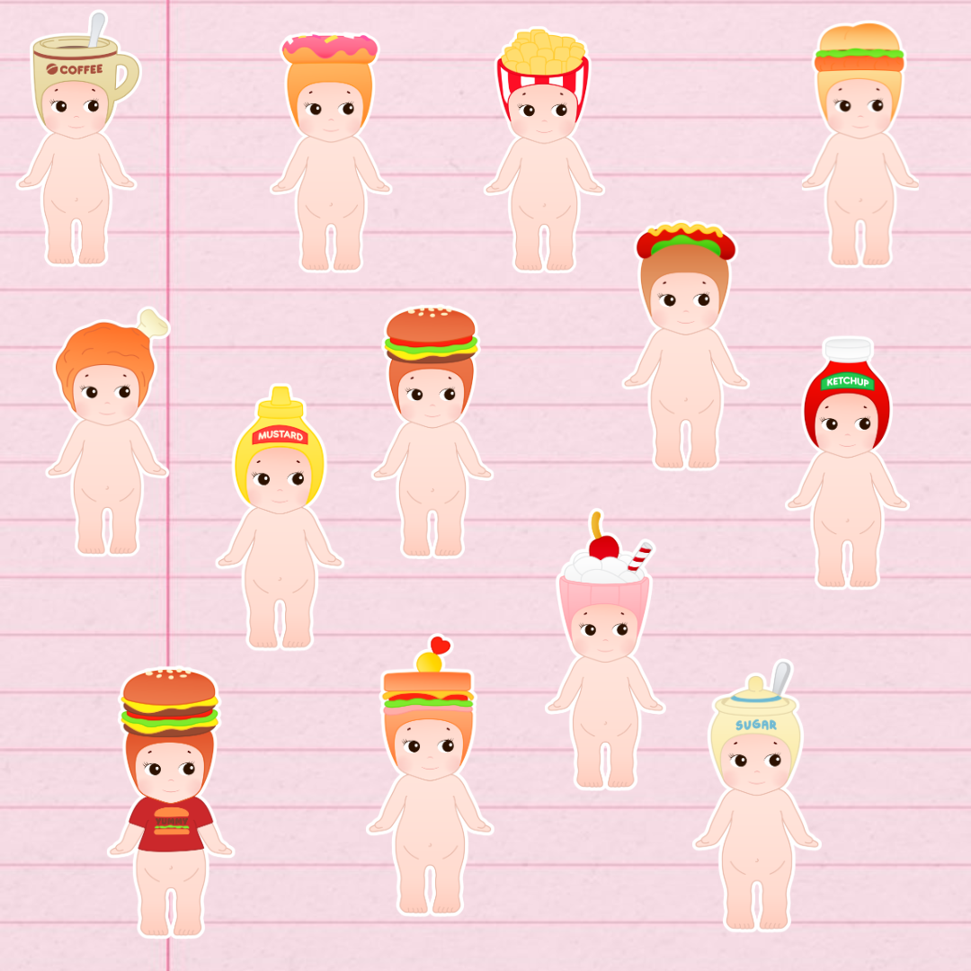 Snack Sonny Sticker pack