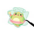 She was a fairy Sticker