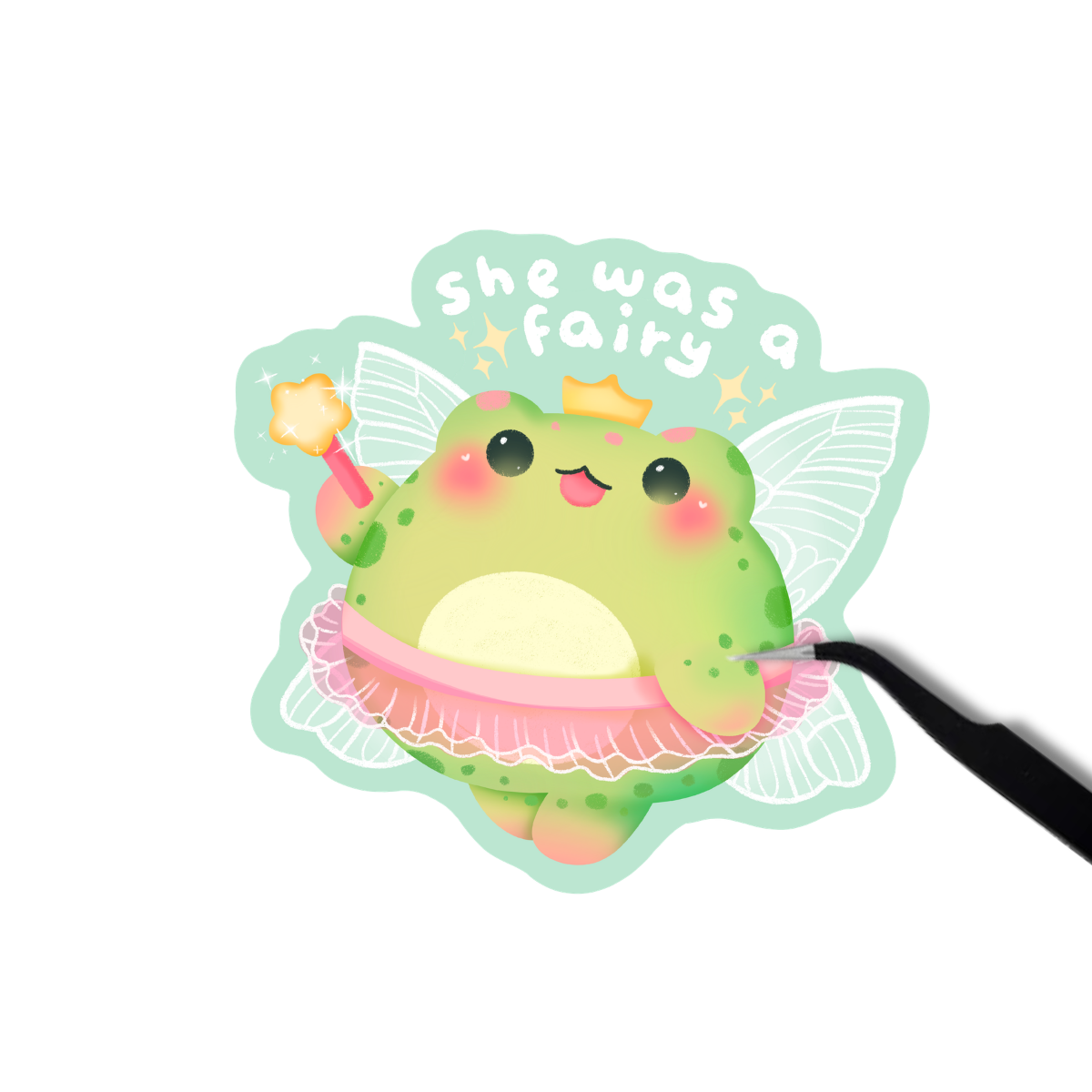 She was a fairy Sticker