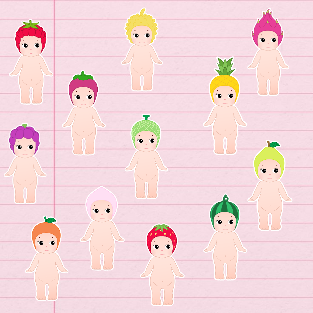 Fruit Sonny Sticker pack