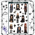 Goth Doll Sonny Sticker Sheet