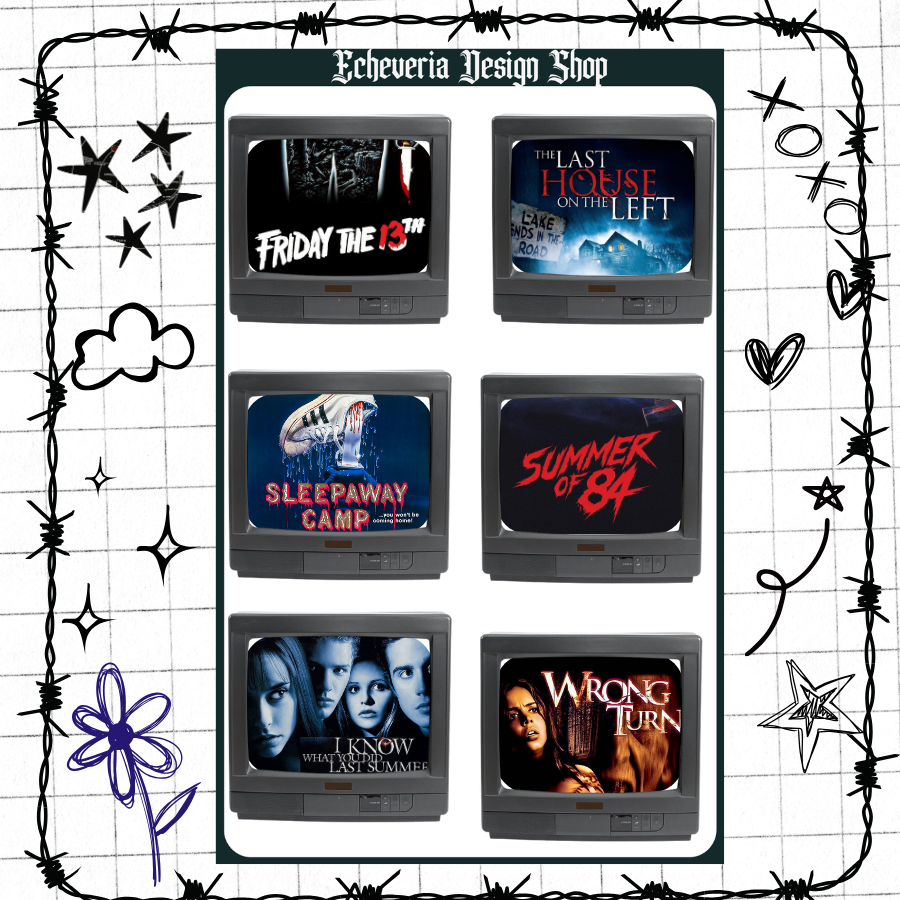 Horror Movies Sticker Sheet
