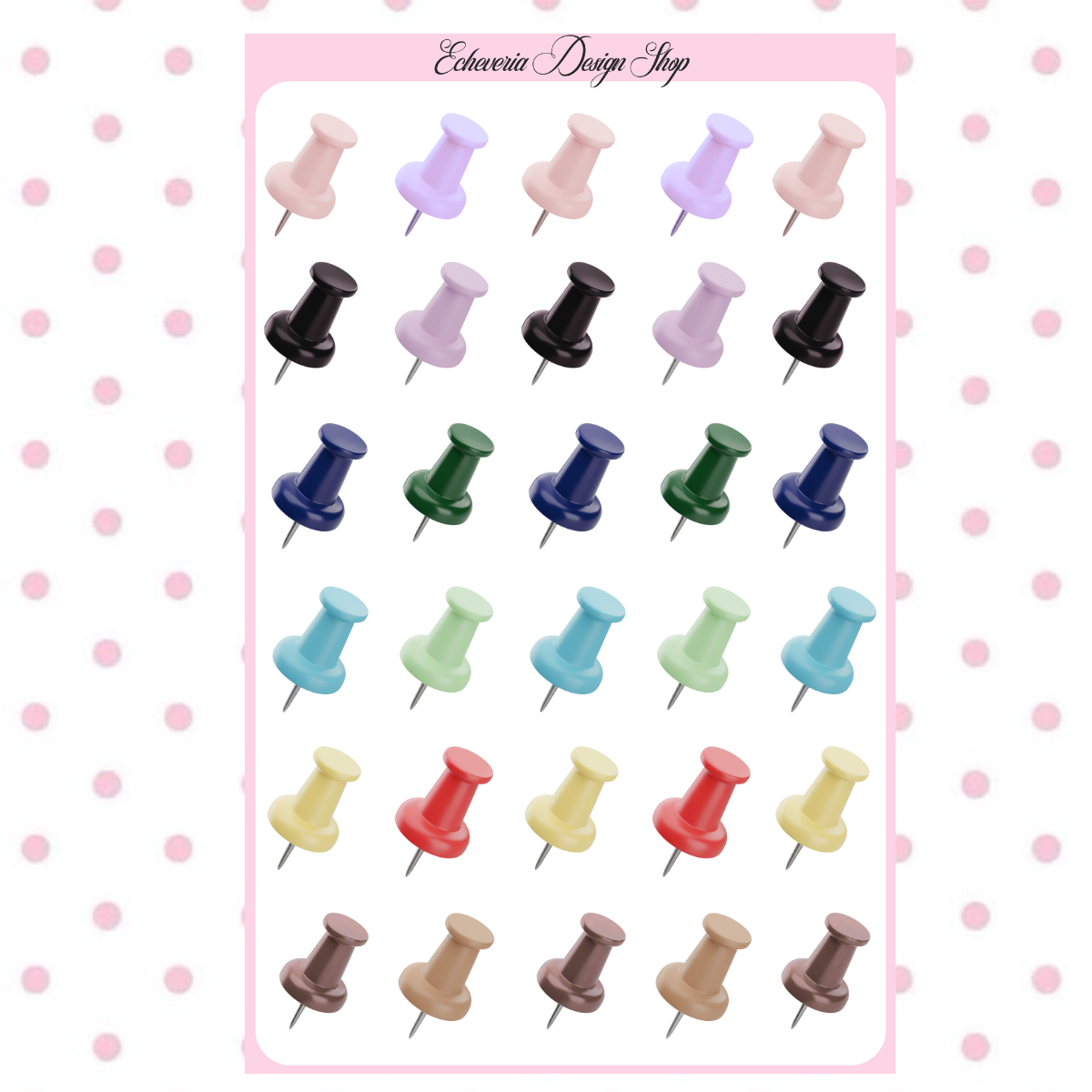 Pin Sticker Sheet Version 2