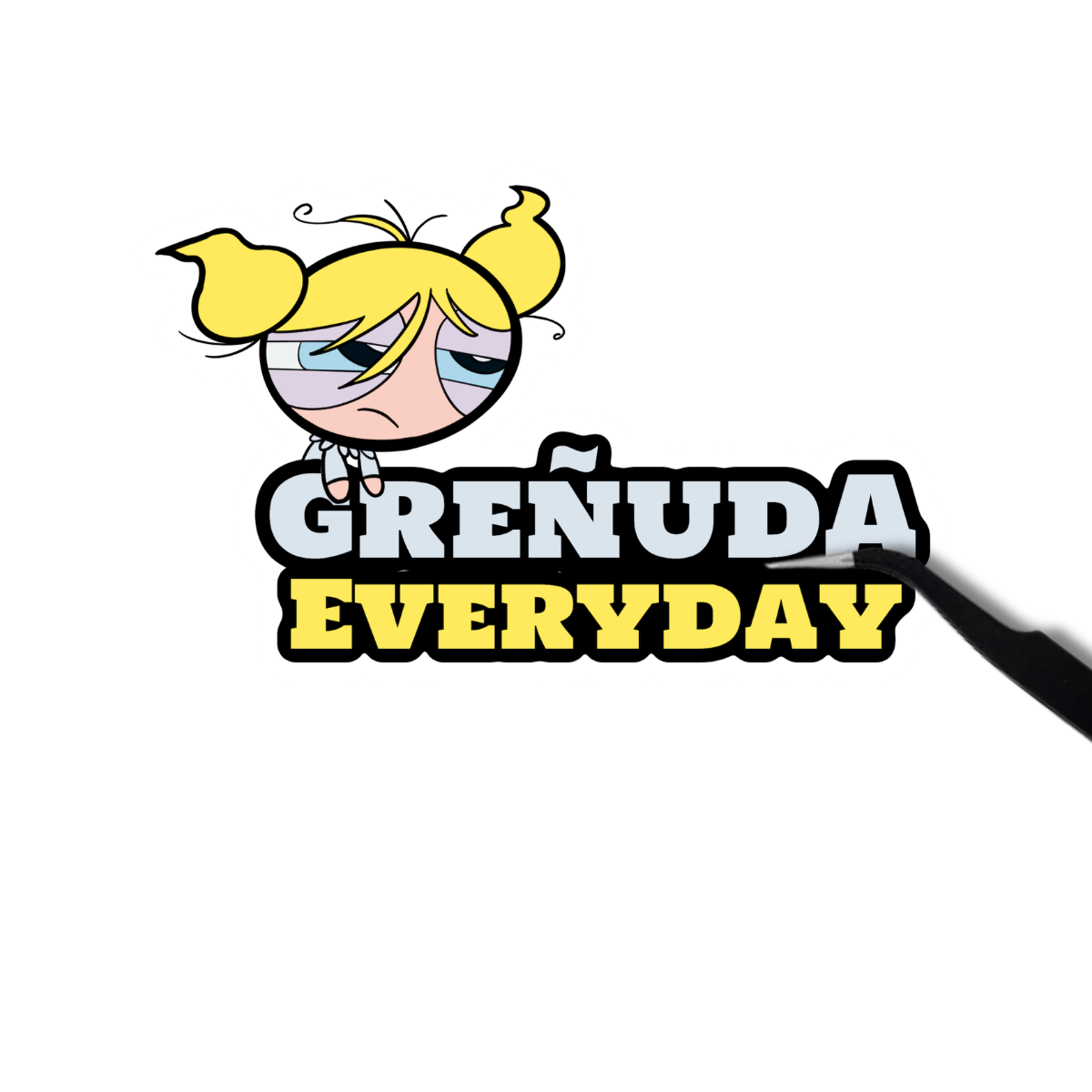 Greñuda Everyday Sticker