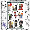 Goth Precious Sticker Sheet