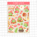 Wizard Frog Sticker Sheet