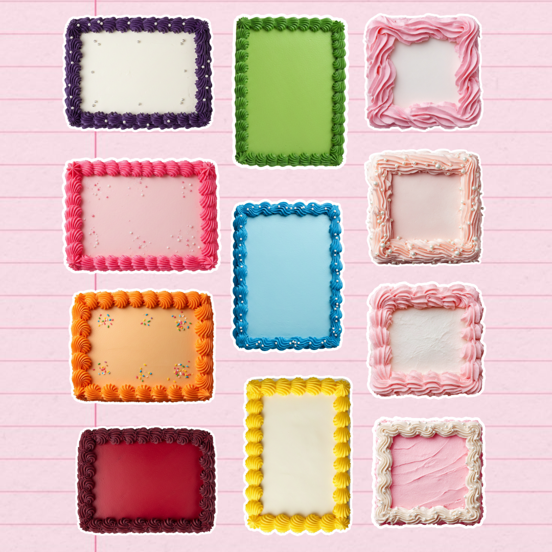 Birthday Cakes Sticker pack
