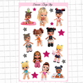 Baby Brat Sticker Sheet