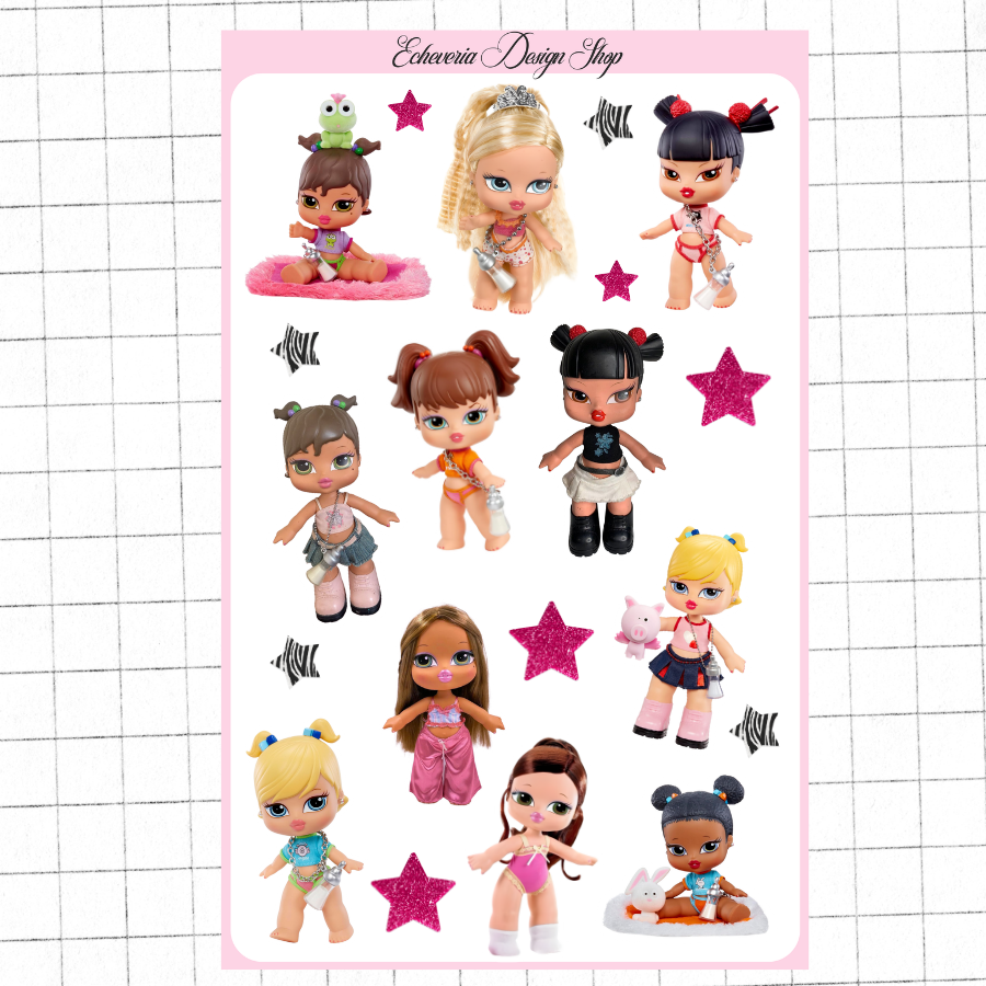 Baby Brat Sticker Sheet