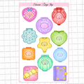 Pocket Polly Sticker Sheet