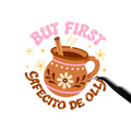 But first cafecito de olla sticker