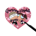 Summer Nights Chicano Sticker