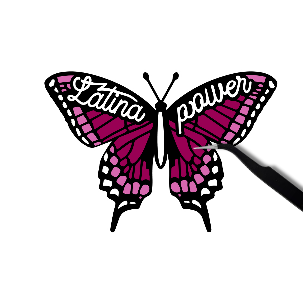 Latina Power Sticker