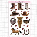 Western Sticker Sheet