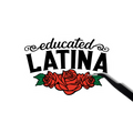 Educated Latina Sticker