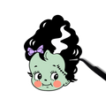 Bride of Frankenstein Sticker