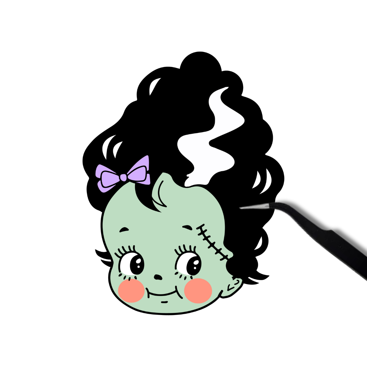 Bride of Frankenstein Sticker