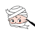 Mummy Kewpie Sticker