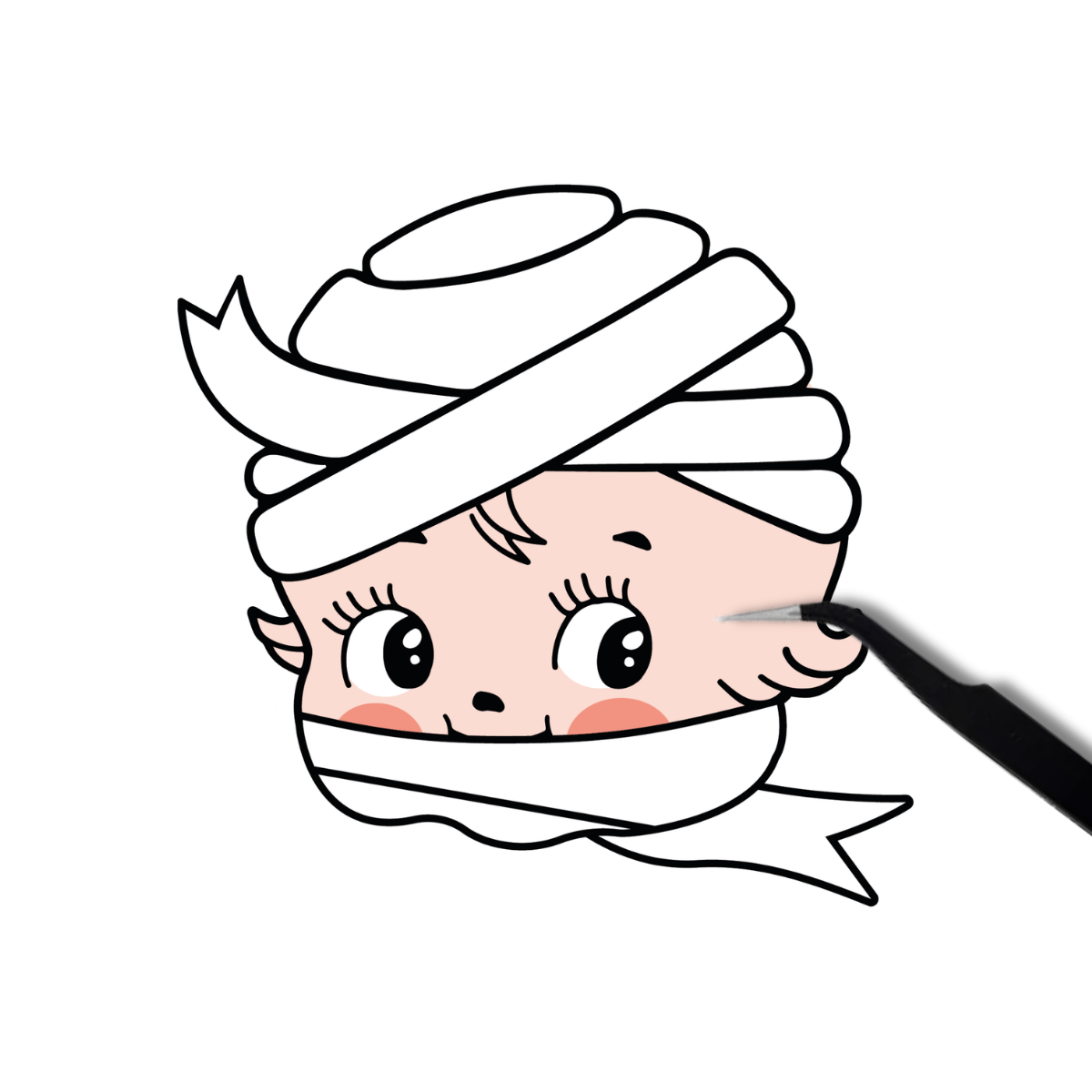 Mummy Kewpie Sticker