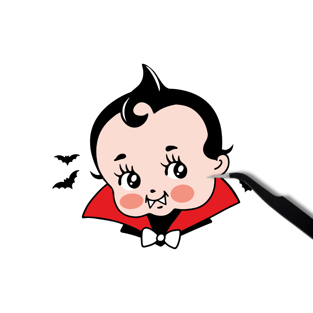 Vampire Kewpie Sticker