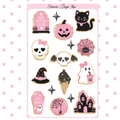 Cookie Halloween Sticker Sheet