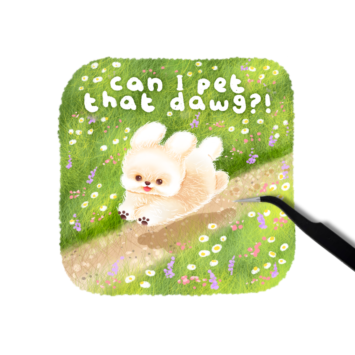 Can I pet that dawg?