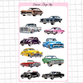 Low Rider Sticker Sheet