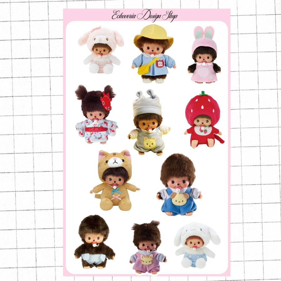Bebechichi Sticker Sheet