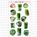 Matcha Sticker Sheet