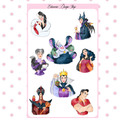Villains Sticker Sheet