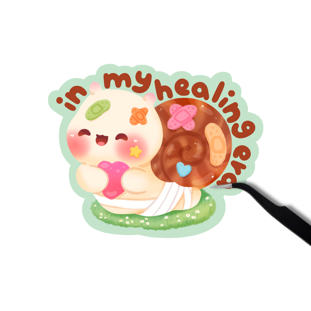 In my healing era Sticker