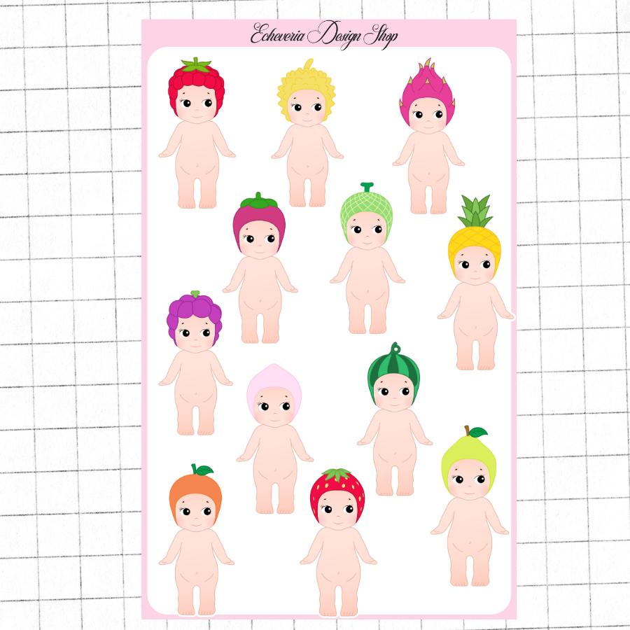Fruit Sonny Sticker Sheet
