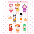 Pumpkin Angel Sticker Sheet