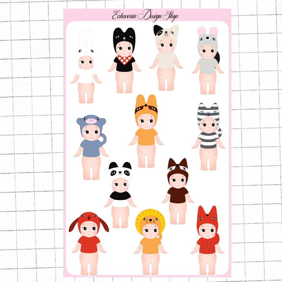 Monster Sonny Sticker Sheet