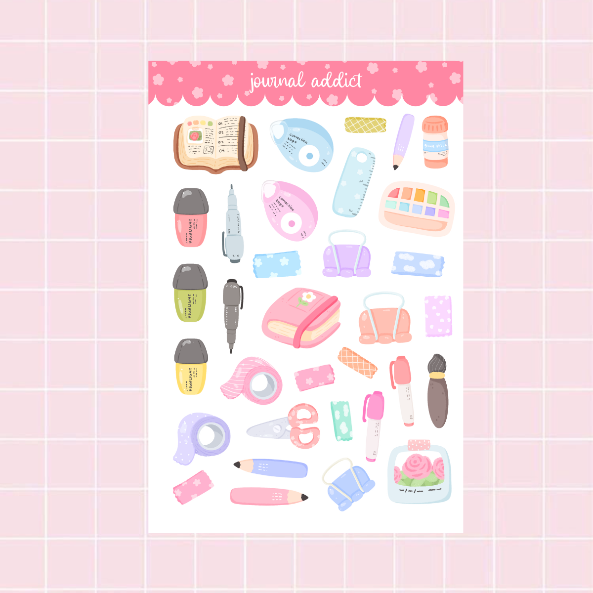 Crafty Sticker Sheet