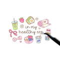 In my healthy era sticker