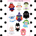 Crybaby Spooky Sticker Sheet