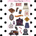 Haunted House Sticker Sheet