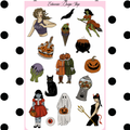 Spooky Halloween Sticker Sheet