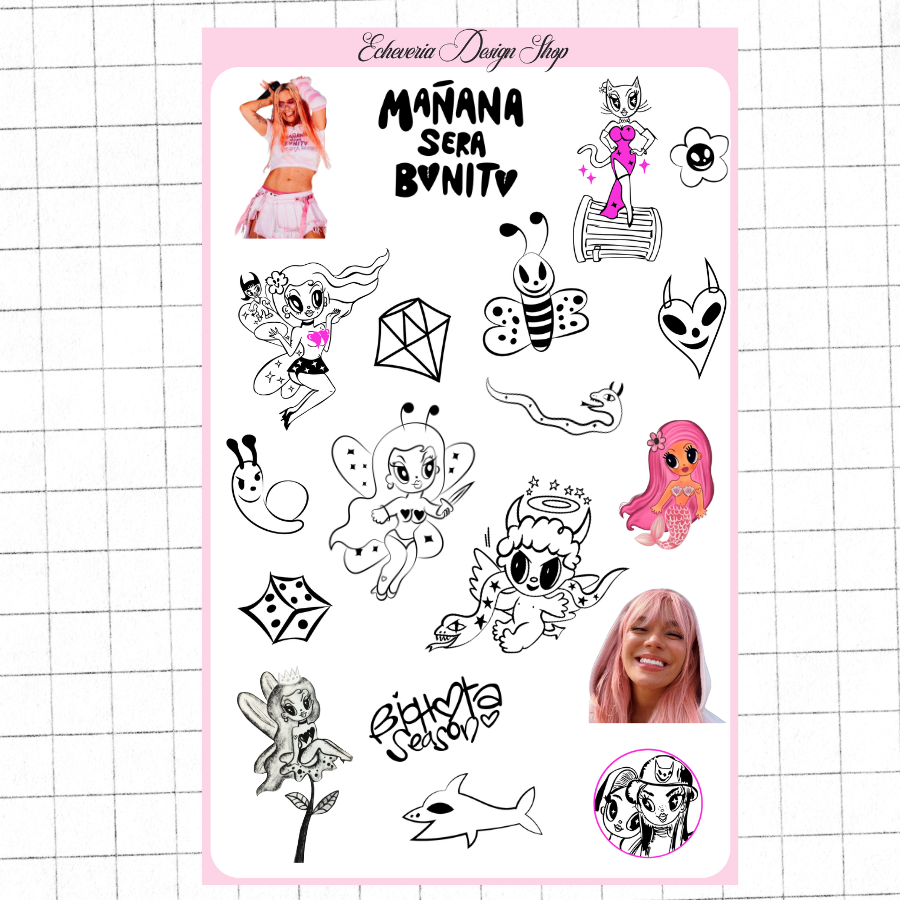 Bichota Sticker Sheet